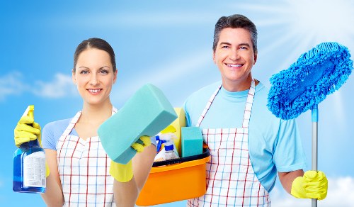 Professional home cleaning in a Shoreditch living room