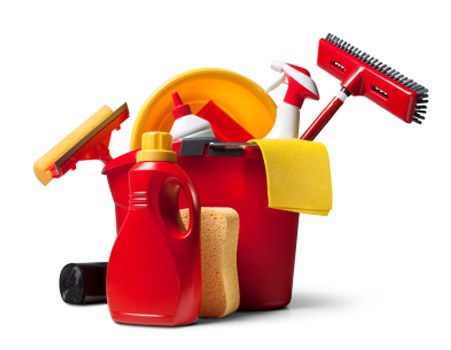Kitchen domestic cleaning in Shoreditch apartment